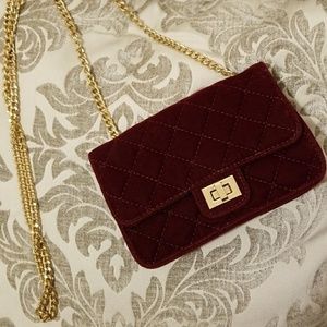 Forever 21 Velvet Purse